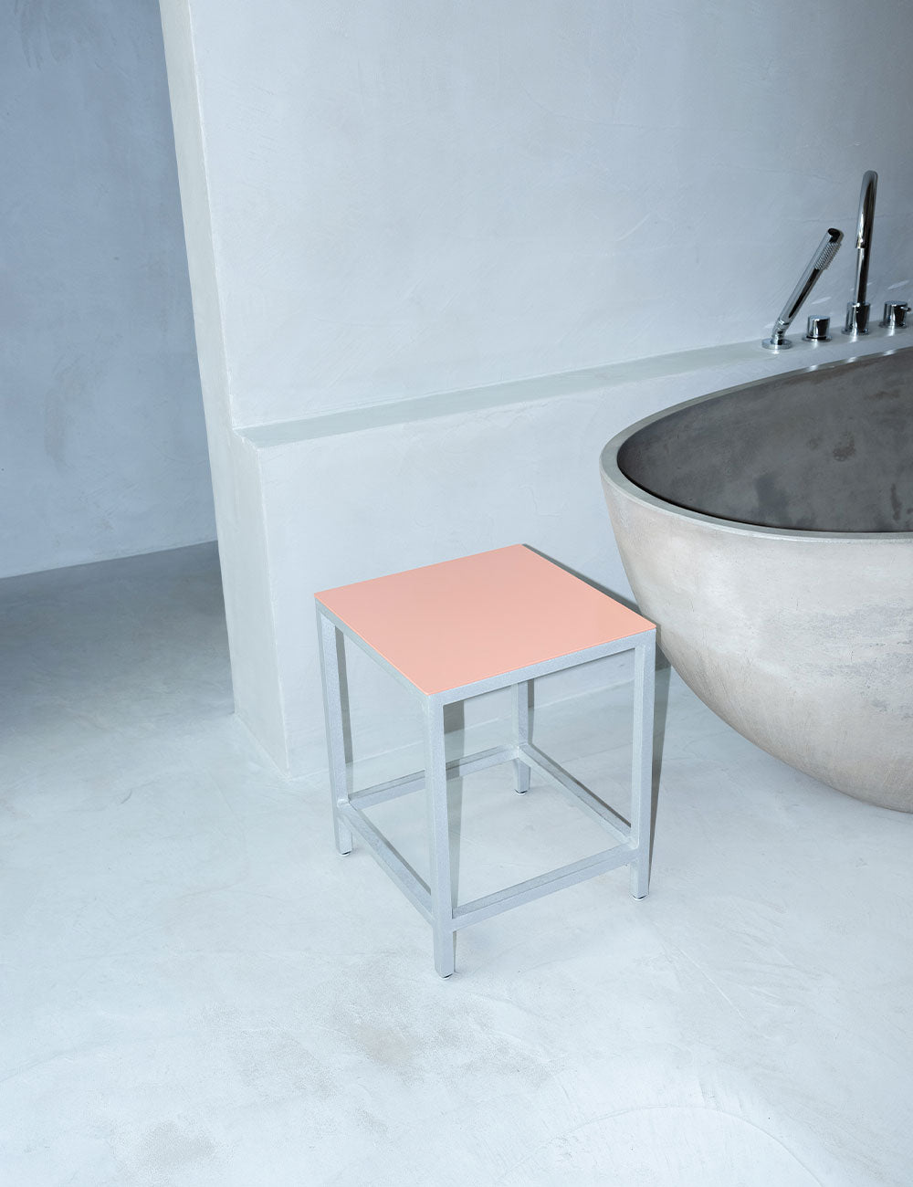 Taburete Alu 45 cm