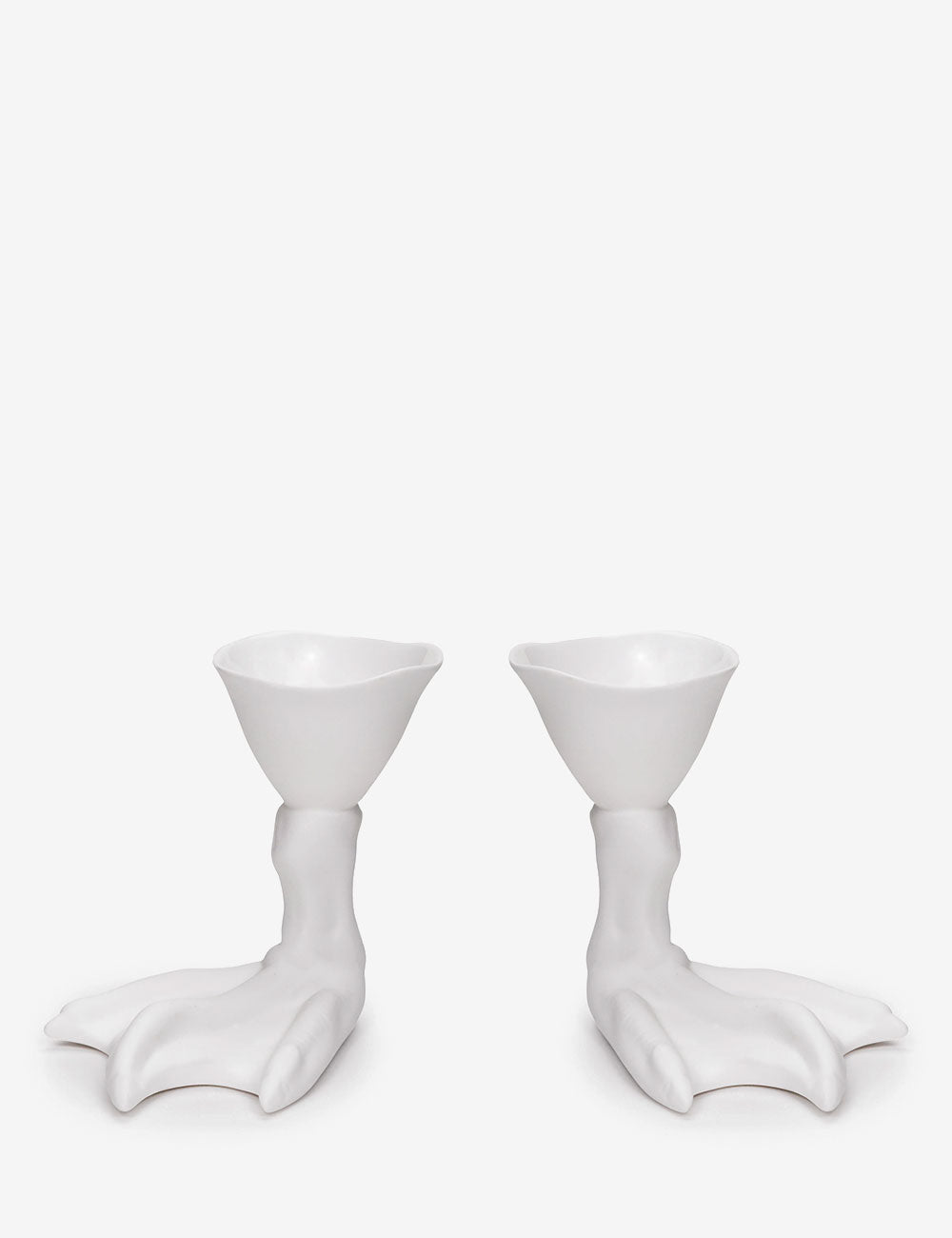 Portauovo White Peking 2 set