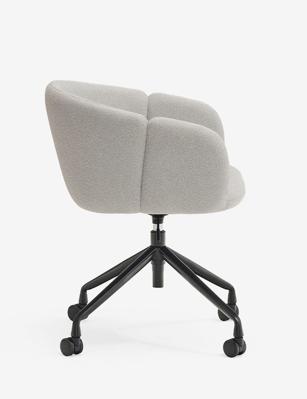 Add spider base armchair with castors