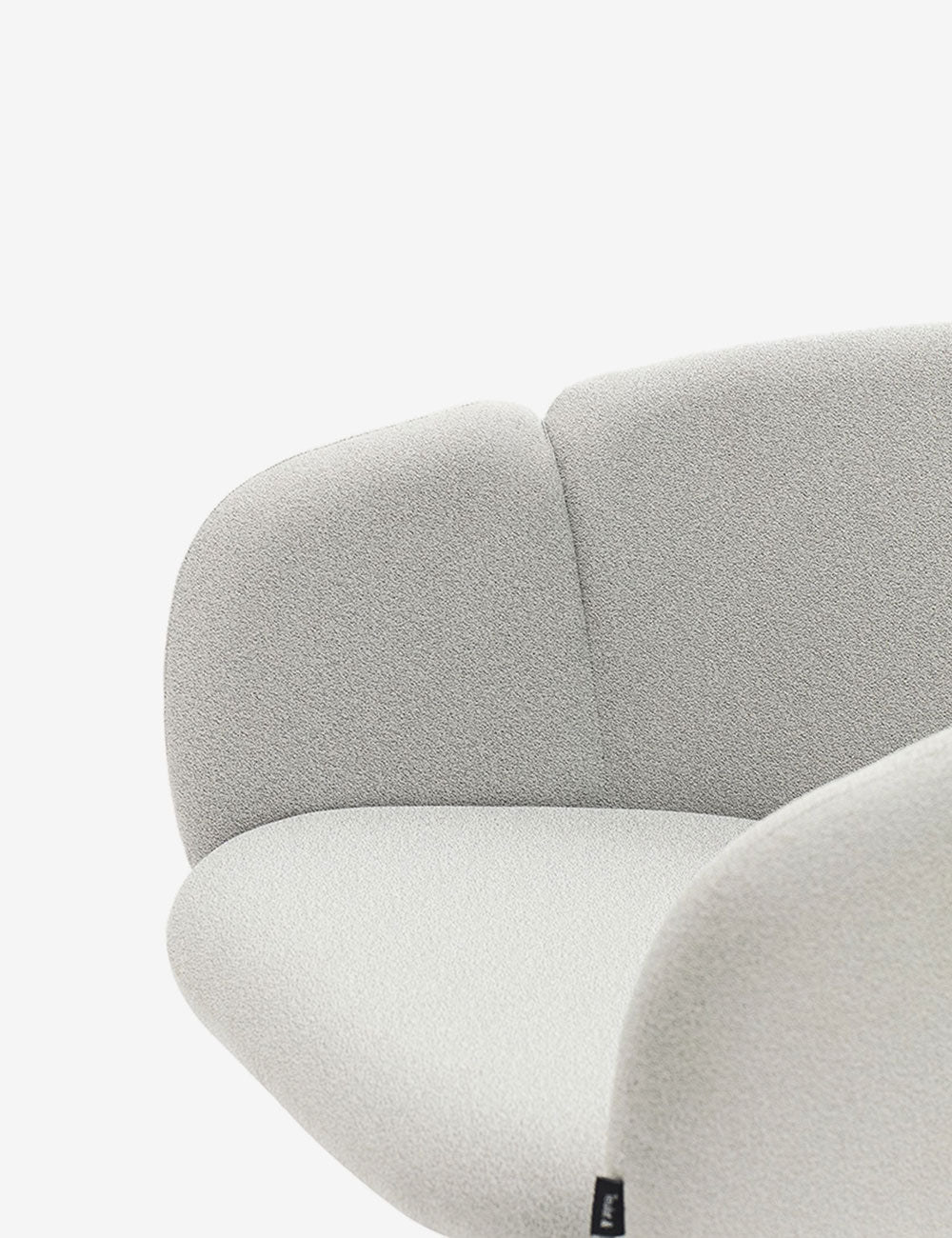 Add spider base armchair with castors