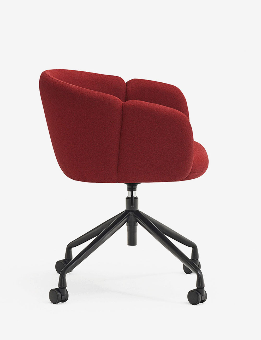 Add spider base armchair with castors