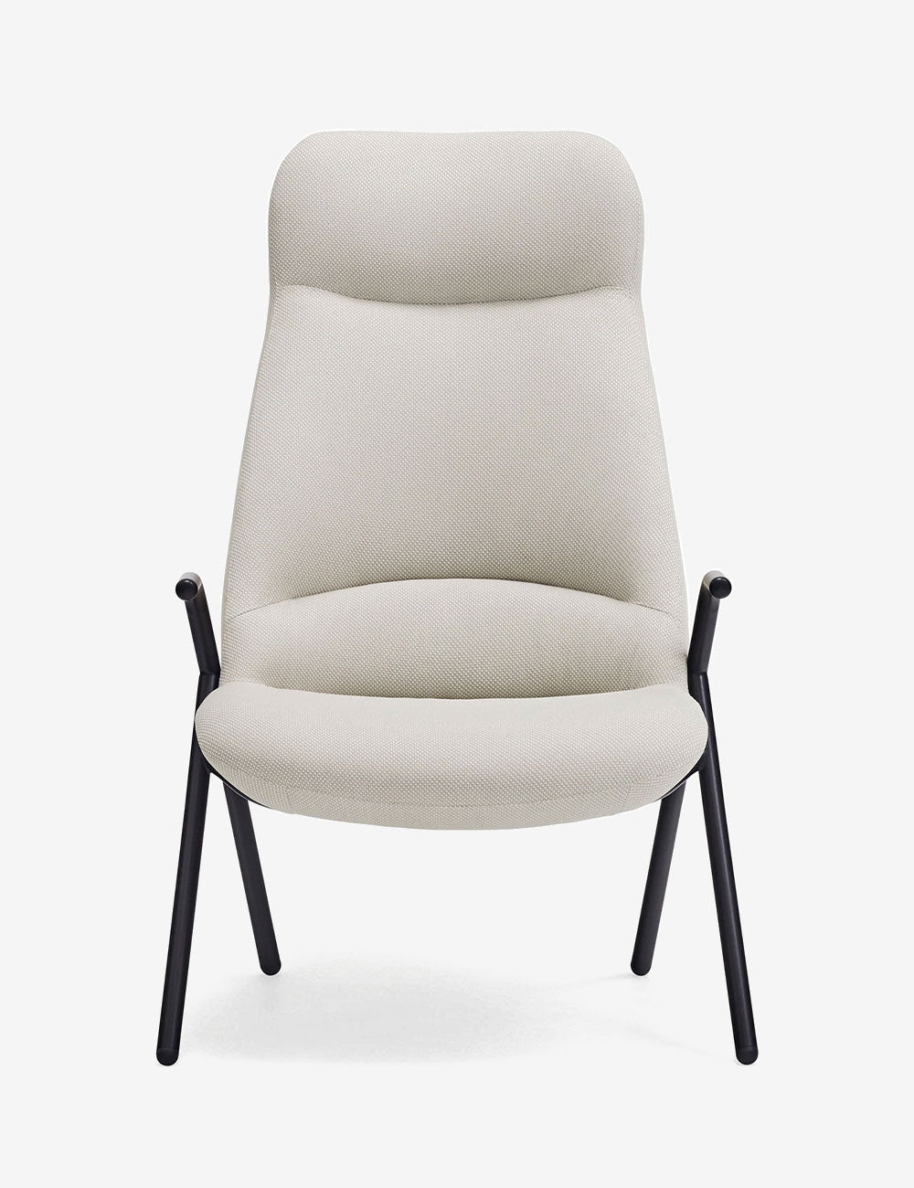 Dins lounge chair high metal