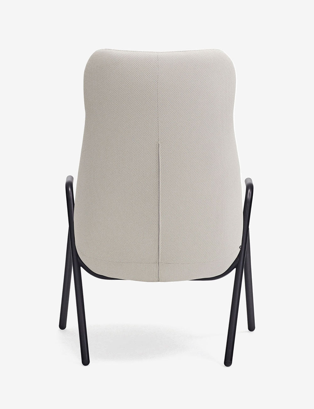 Dins lounge chair high metal