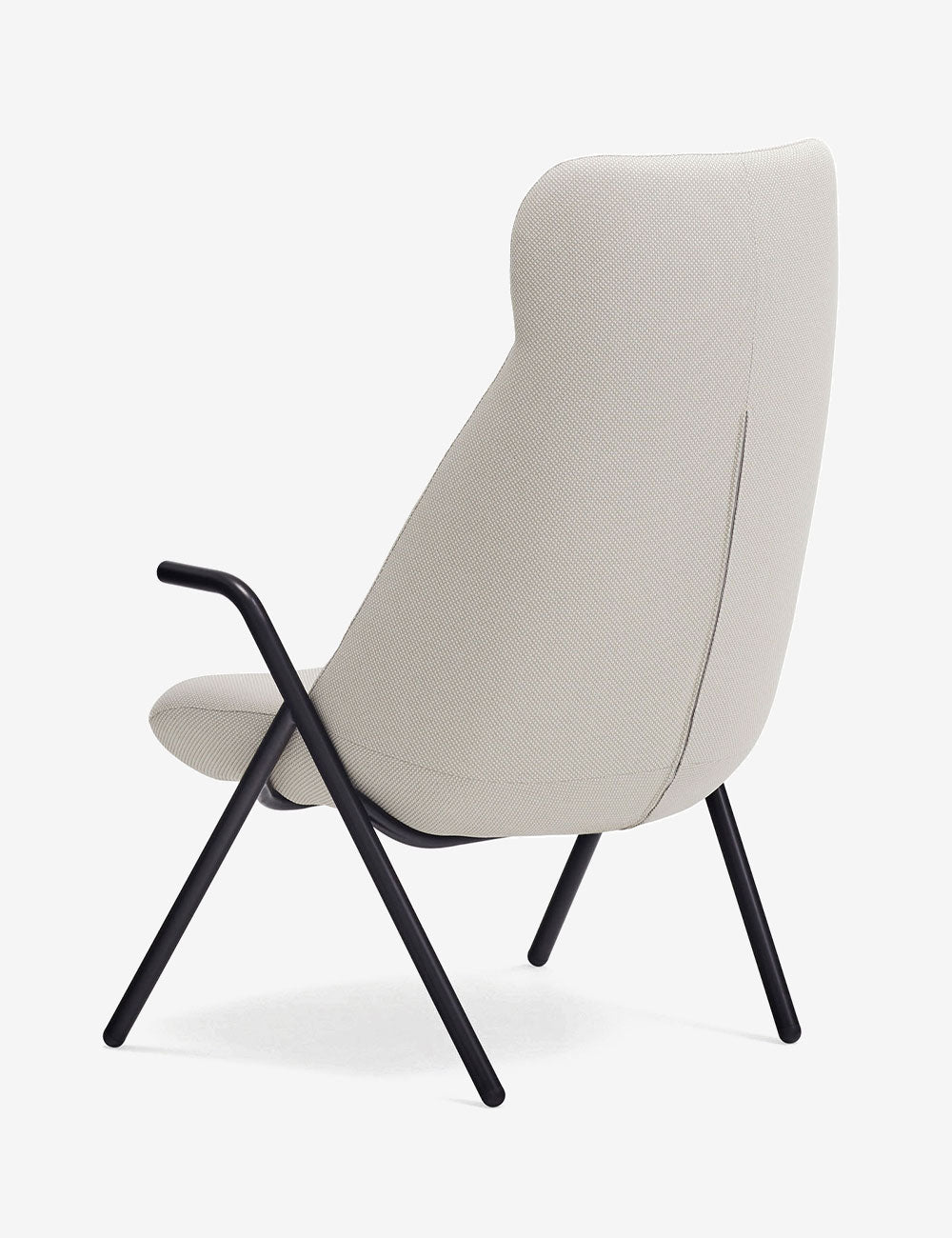 Dins lounge chair high metal
