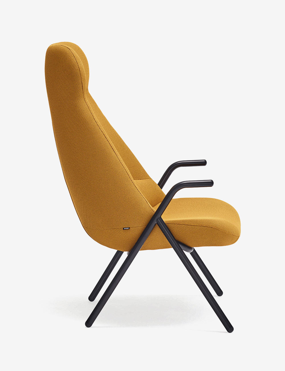 Dins lounge chair high metal