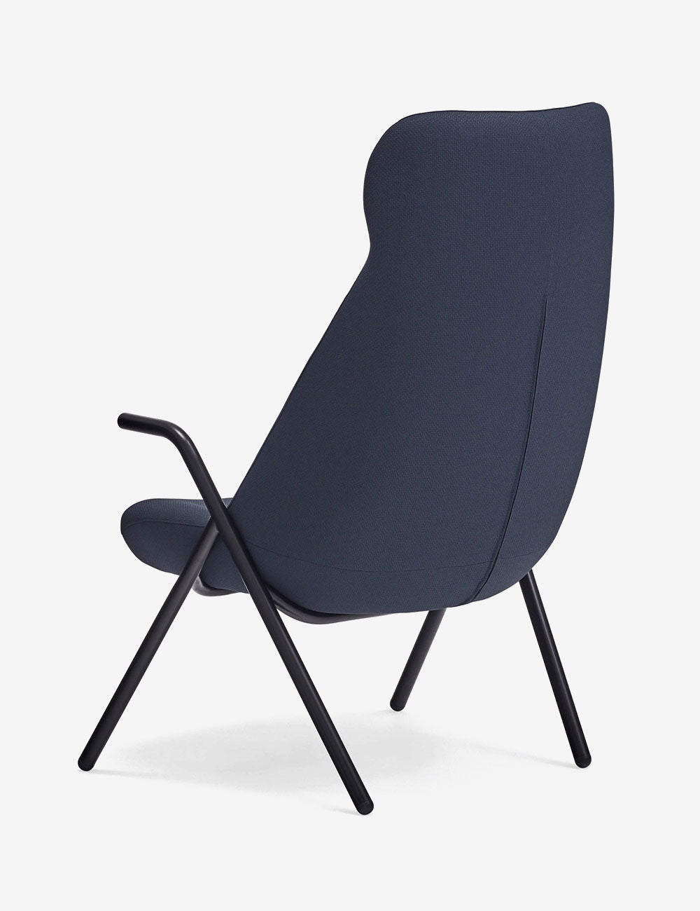 Dins lounge chair high metal