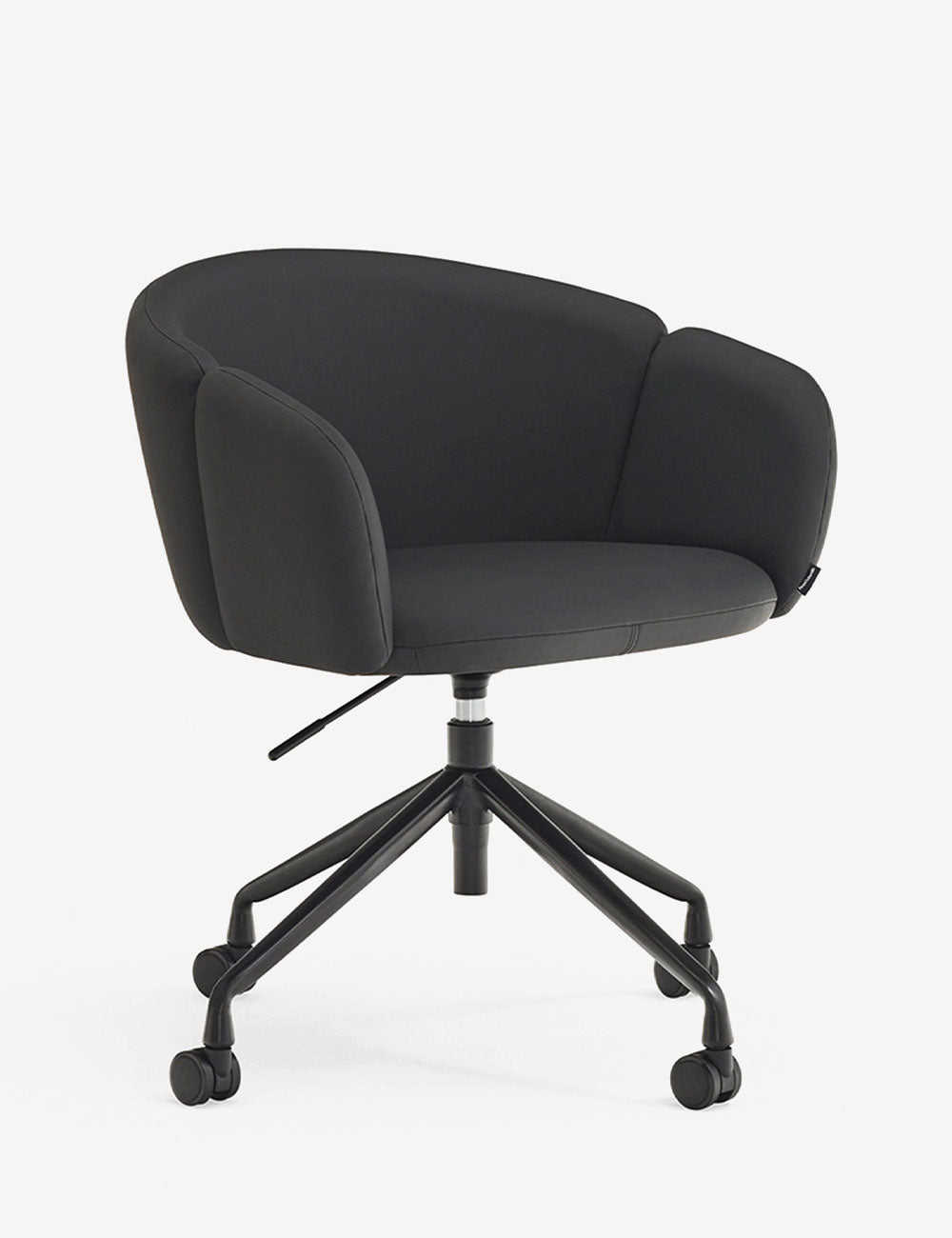 Sedia braccioli gambe a ragno ruote Add
