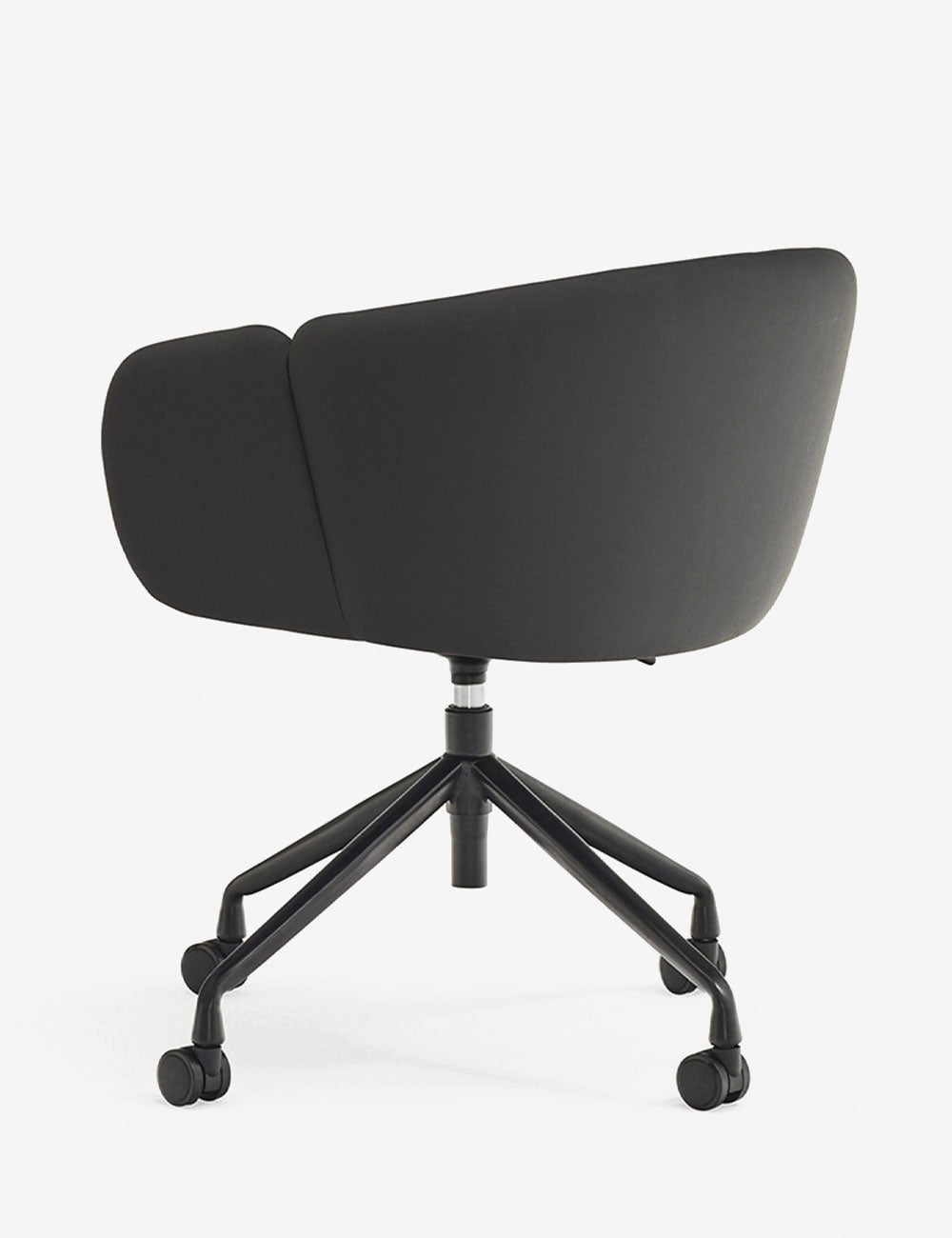 Add spider base armchair with castors