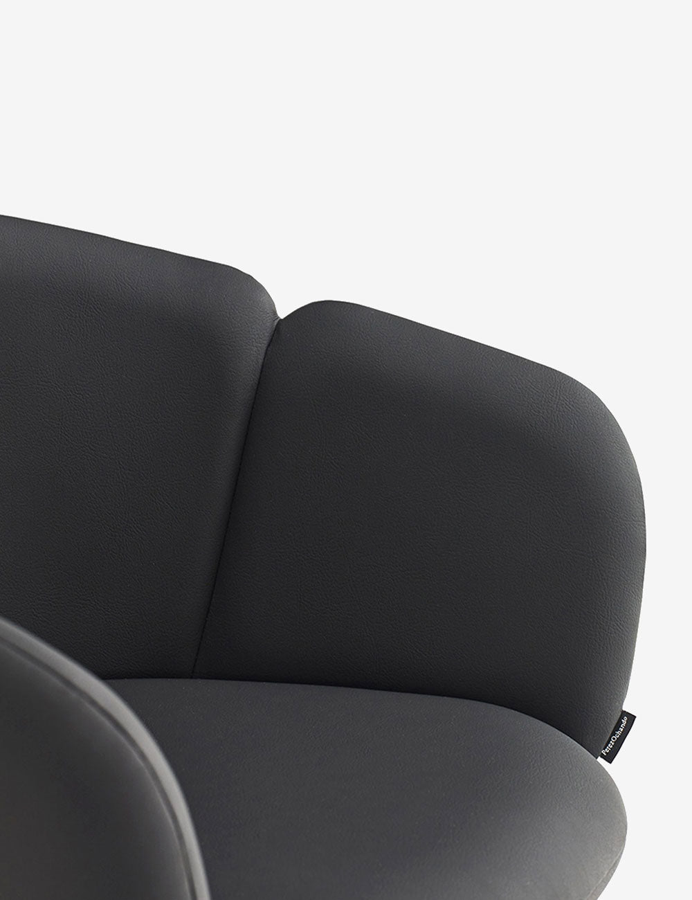 Add spider base armchair with castors