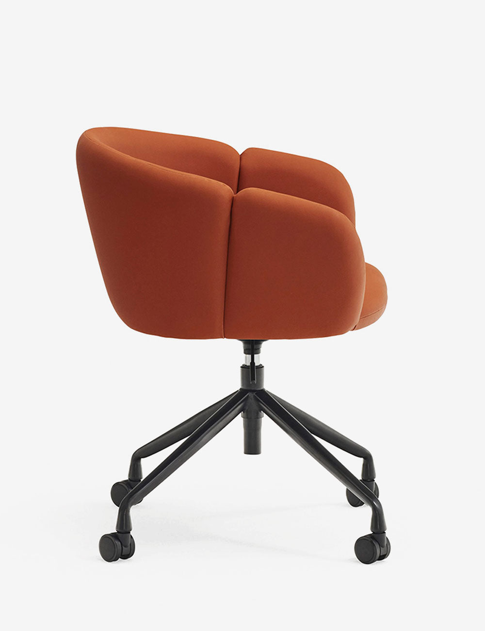 Add spider base armchair with castors