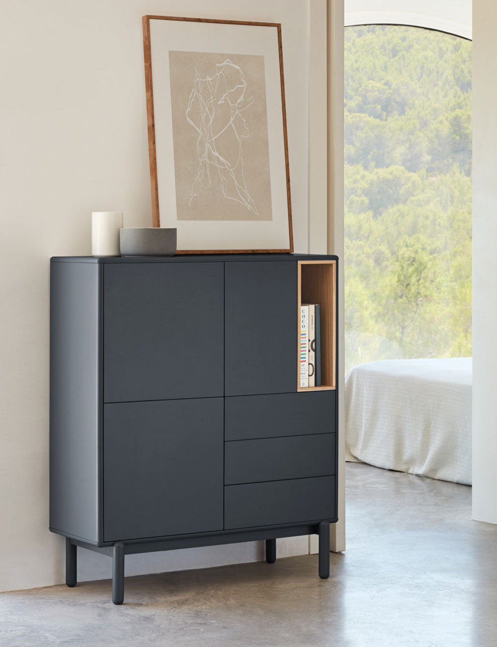 Aparador alto Corvo 3P3C