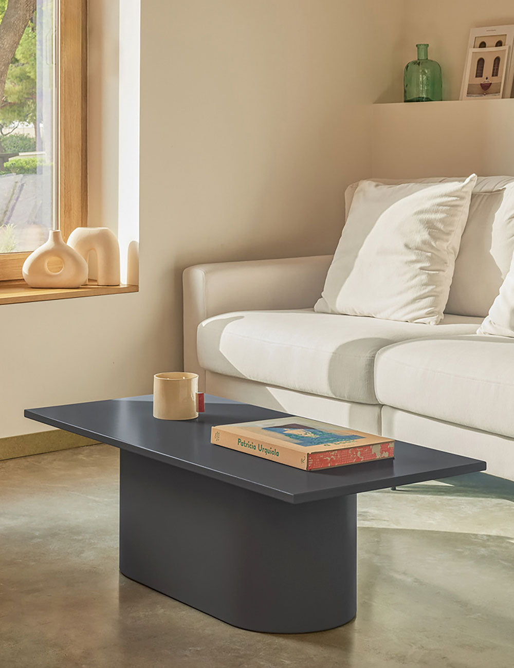 Totem rectangular coffee table