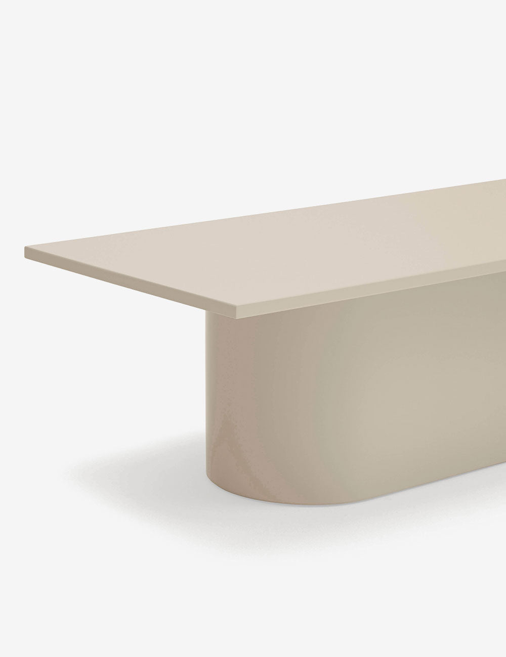 Totem rectangular coffee table