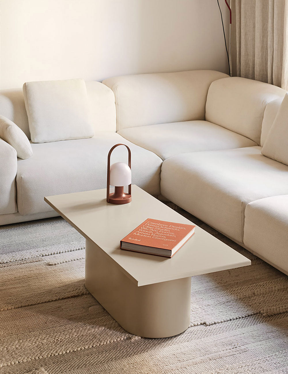 Totem rectangular coffee table