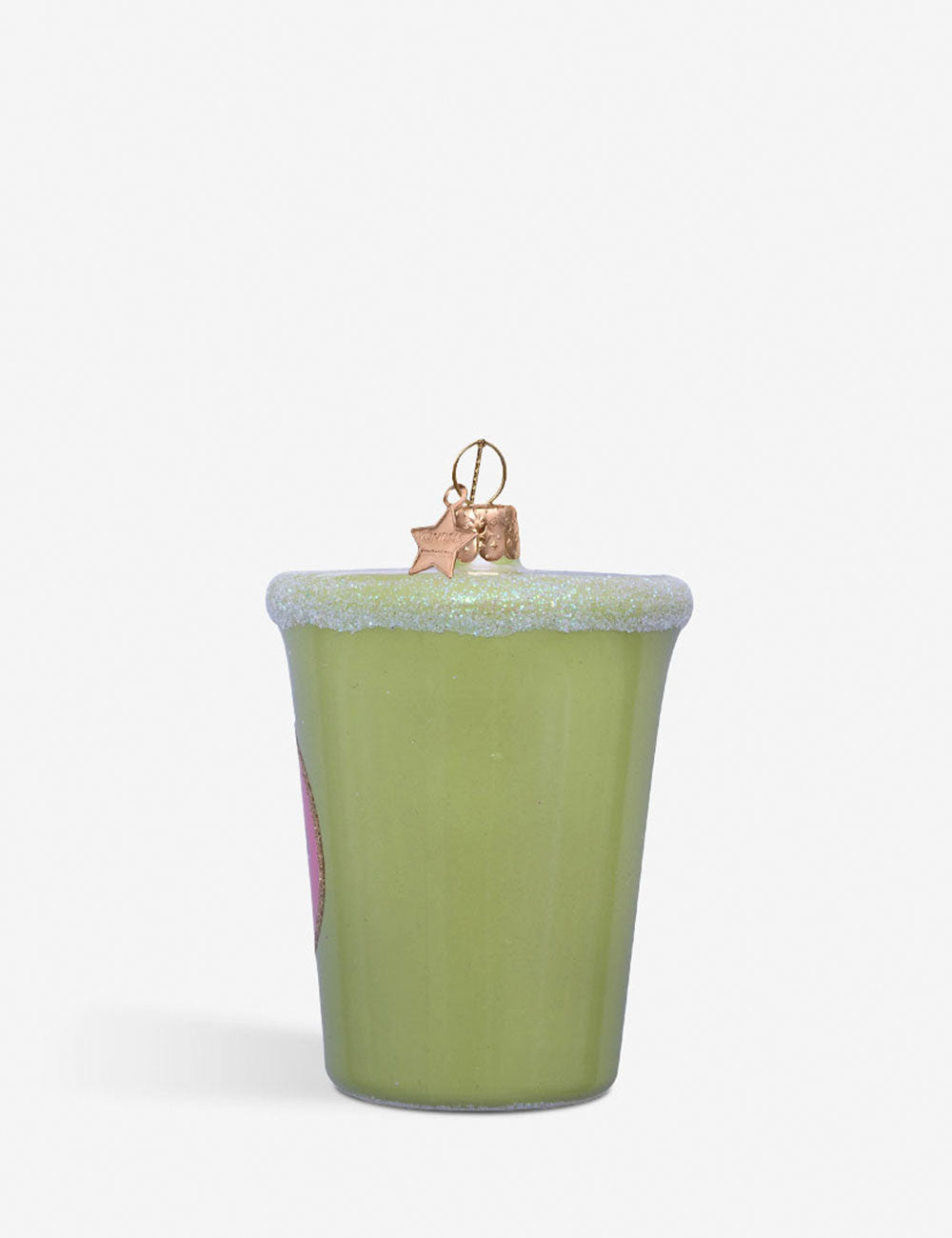 Matcha glass ornament 